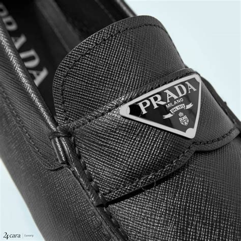 prada saffiano leather moccasin|authentic prada saffiano.